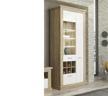 VITRINA ALTA LEDS  CHELLEN en RelaxMuebles.com 2