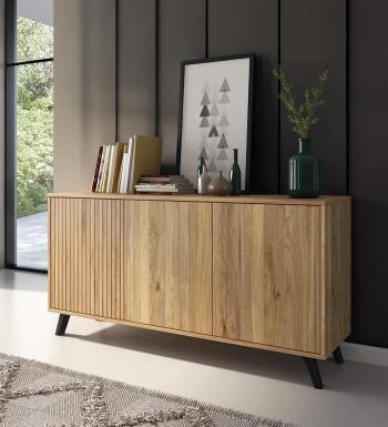 Aparador Solana Roble Mauvella con entrega rápida en RelaxMuebles.com 2