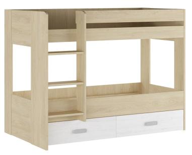 Litera Donald con cajonera Puccini-Andersen AL MEJOR PRECIO EN rELAXmUEBLES.COM