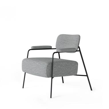 Butaca Breda Gris Claro | Relax Muebles