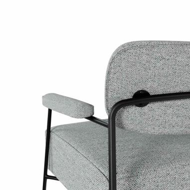 Butaca Breda Gris Claro | Relax Muebles