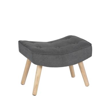 Reposapies Dublin Gris Oscuro | Relax Muebles