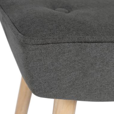 Reposapies Dublin Gris Oscuro | Relax Muebles