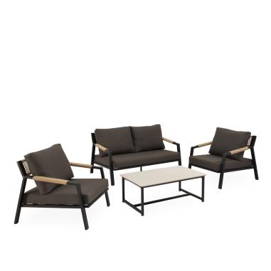 Set Muscat Sofa+sillones+mesa Centro | Relax Muebles