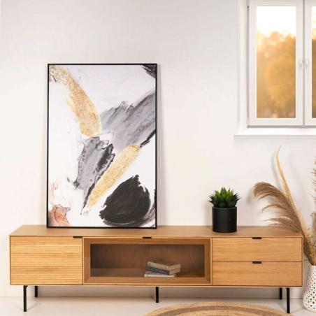 Cuadro Pincell 80*120 Negro | Relax Muebles