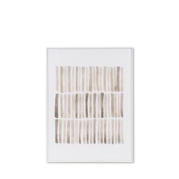 Cuadro Sticks 60*80 Blanco | Relax Muebles