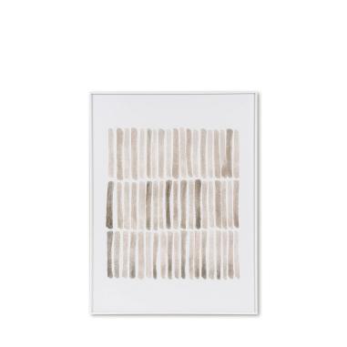 Cuadro Sticks 60*80 Blanco | Relax Muebles