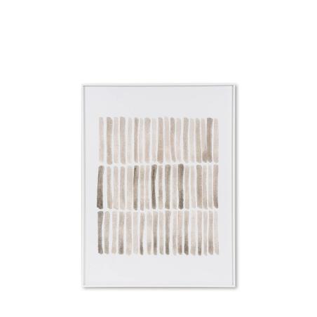 Cuadro Sticks 60*80 Blanco | Relax Muebles