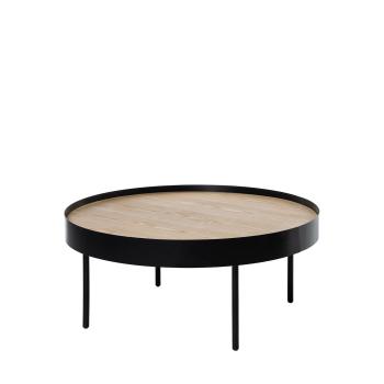 Mesa Centro Bill Roble/negro | Relax Muebles