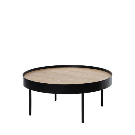 Mesa Centro Bill Roble/negro | Relax Muebles