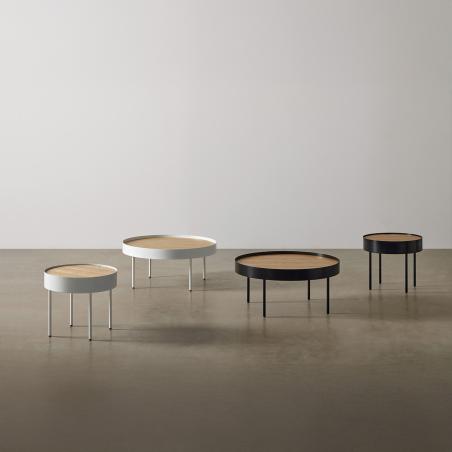 Mesa Centro Bill Roble/negro | Relax Muebles