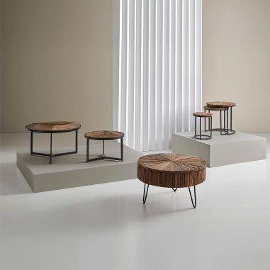 Mesa Centro Redondo Tarak | Relax Muebles