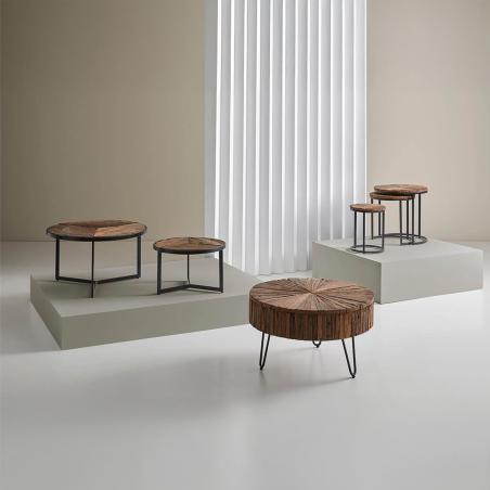 Mesa Centro Redondo Tarak | Relax Muebles