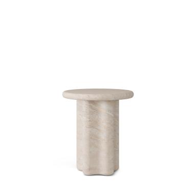 Mesa Centro Emeric Marmol Travertino | Relax Muebles