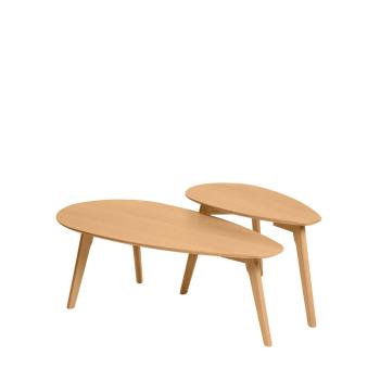Mesa Centro Conrad Roble | Relax Muebles 2