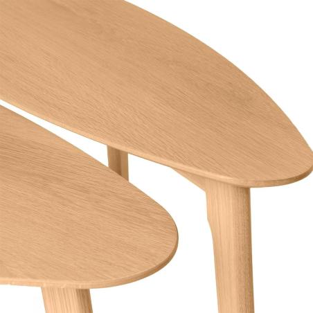 Mesa Centro Conrad Roble | Relax Muebles