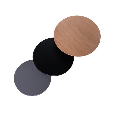 Set Centro Tadeo Roble+negro+gris | Relax Muebles