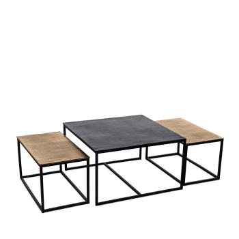 Set Mesas Centro Kumar | Relax Muebles