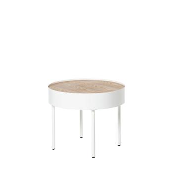 Mesa Centro Andrew Roble/blanco | Relax Muebles