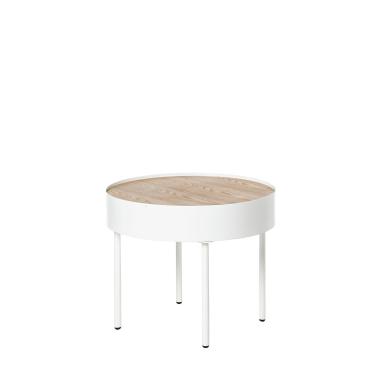 Mesa Centro Andrew Roble/blanco | Relax Muebles