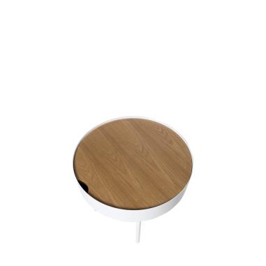 Mesa Centro Andrew Roble/blanco | Relax Muebles