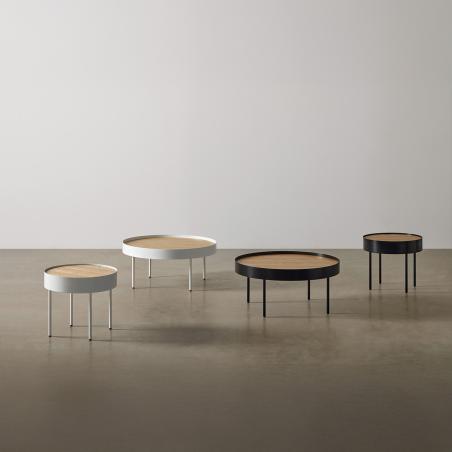Mesa Centro Andrew Roble/blanco | Relax Muebles