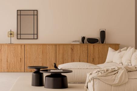 Espejo Tucson Negro | Relax Muebles