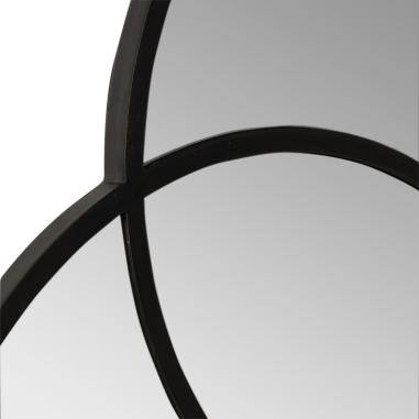 Espejo Baltimore Negro | Relax Muebles