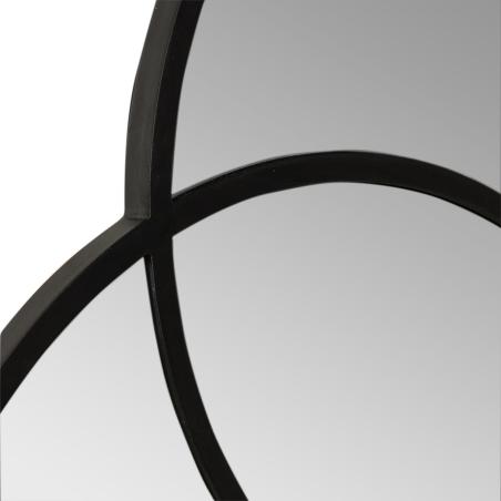 Espejo Baltimore Negro | Relax Muebles
