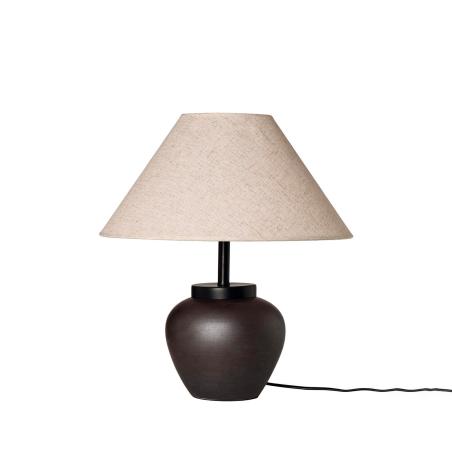 Lampara Sobremesa Yesa Negro | Relax Muebles