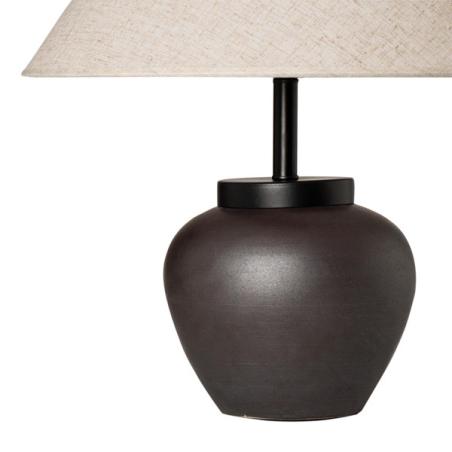 Lampara Sobremesa Yesa Negro | Relax Muebles