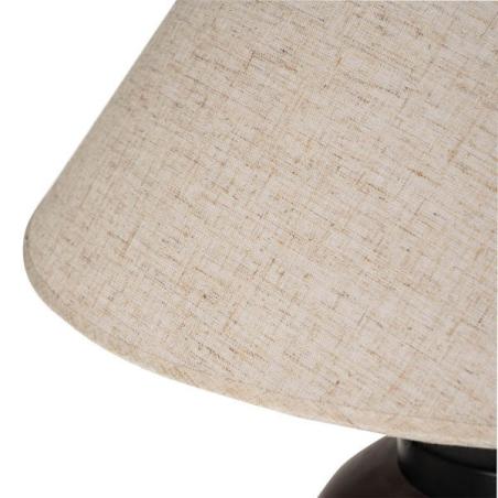 Lampara Sobremesa Yesa Negro | Relax Muebles