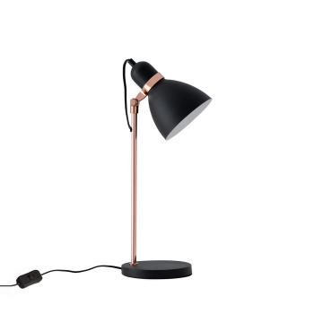 Lampara Sobremesa Grisel Negro | Relax Muebles