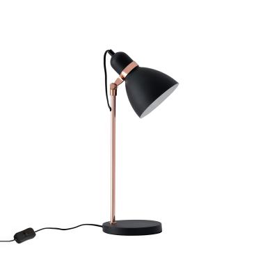 Lampara Sobremesa Grisel Negro | Relax Muebles