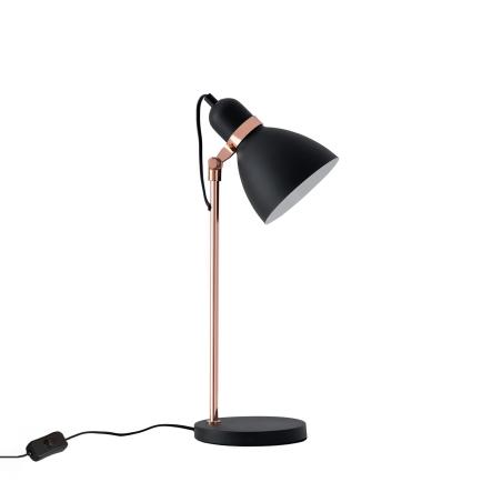 Lampara Sobremesa Grisel Negro | Relax Muebles