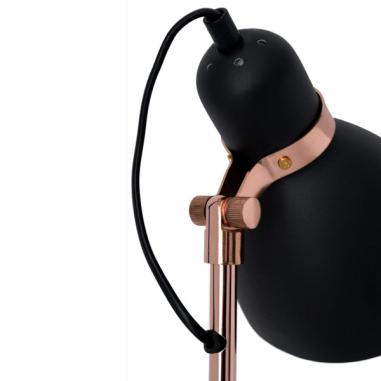 Lampara Sobremesa Grisel Negro | Relax Muebles
