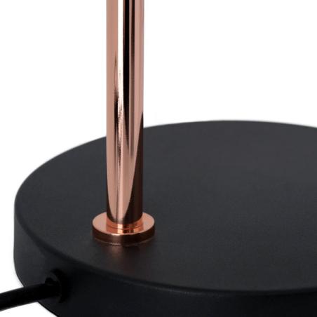 Lampara Sobremesa Grisel Negro | Relax Muebles