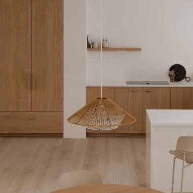 Lampara Techo Brenes Natural | Relax Muebles
