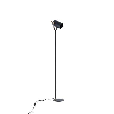 Lampara Suelo Nacia Negro | Relax Muebles