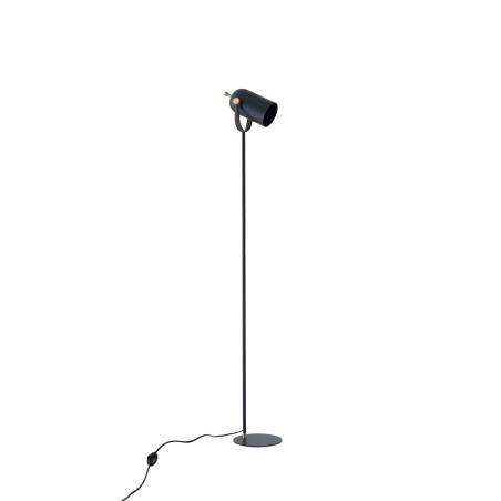 Lampara Suelo Nacia Negro | Relax Muebles
