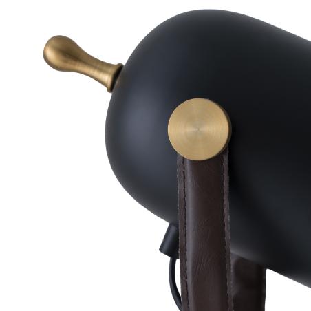 Lampara Suelo Nacia Negro | Relax Muebles
