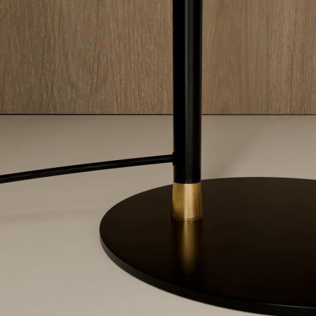 Lampara Suelo Nacia Negro | Relax Muebles