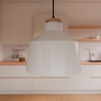 Lampara Techo Artana Blanco | Relax Muebles 2