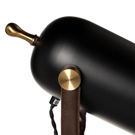 Lampara Sobremesa Lluc Negro | Relax Muebles