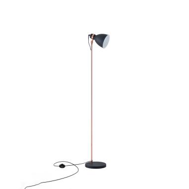 Lampara Suelo Blasca Negro | Relax Muebles