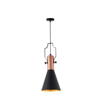 Lampara Techo Asevar Negro | Relax Muebles
