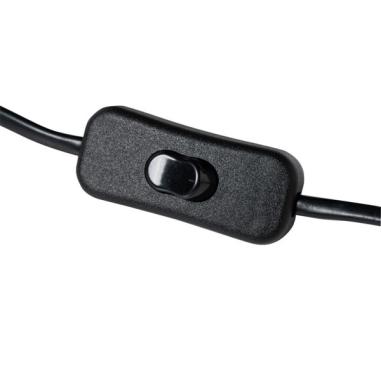 Lampara Sobremesa Riola Negro | Relax Muebles