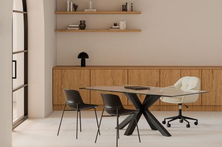 Lampara Sobremesa Pruna Negro | Relax Muebles
