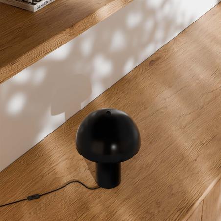 Lampara Sobremesa Pruna Negro | Relax Muebles