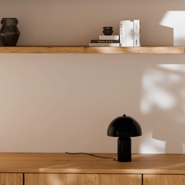 Lampara Sobremesa Pruna Negro | Relax Muebles